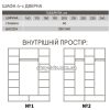 ПРАЙМ Шафа 4х дверна без/дзеркал - Зображення 2