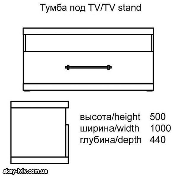 Tumba TV 1,00 shema
