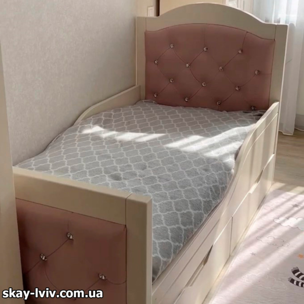 ЖАСМІН ліжко дитяче з шухлядами