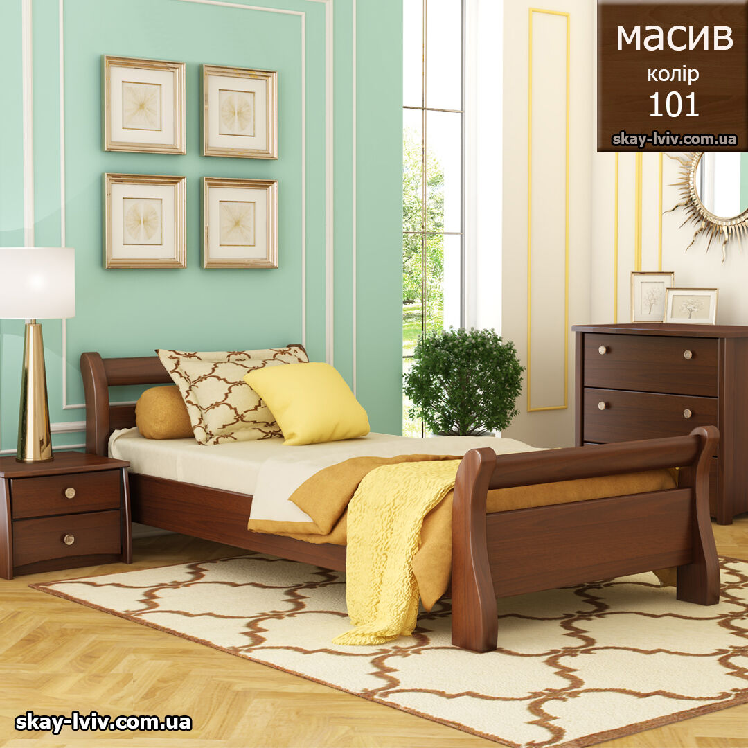 Diana_101-masiv ДІАНА ліжко односпальне